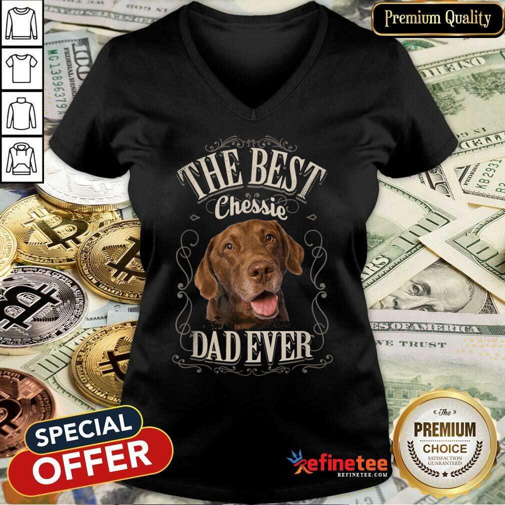 Perfect The Best Chessie Dad Ever Chesapeake Dog Shirt