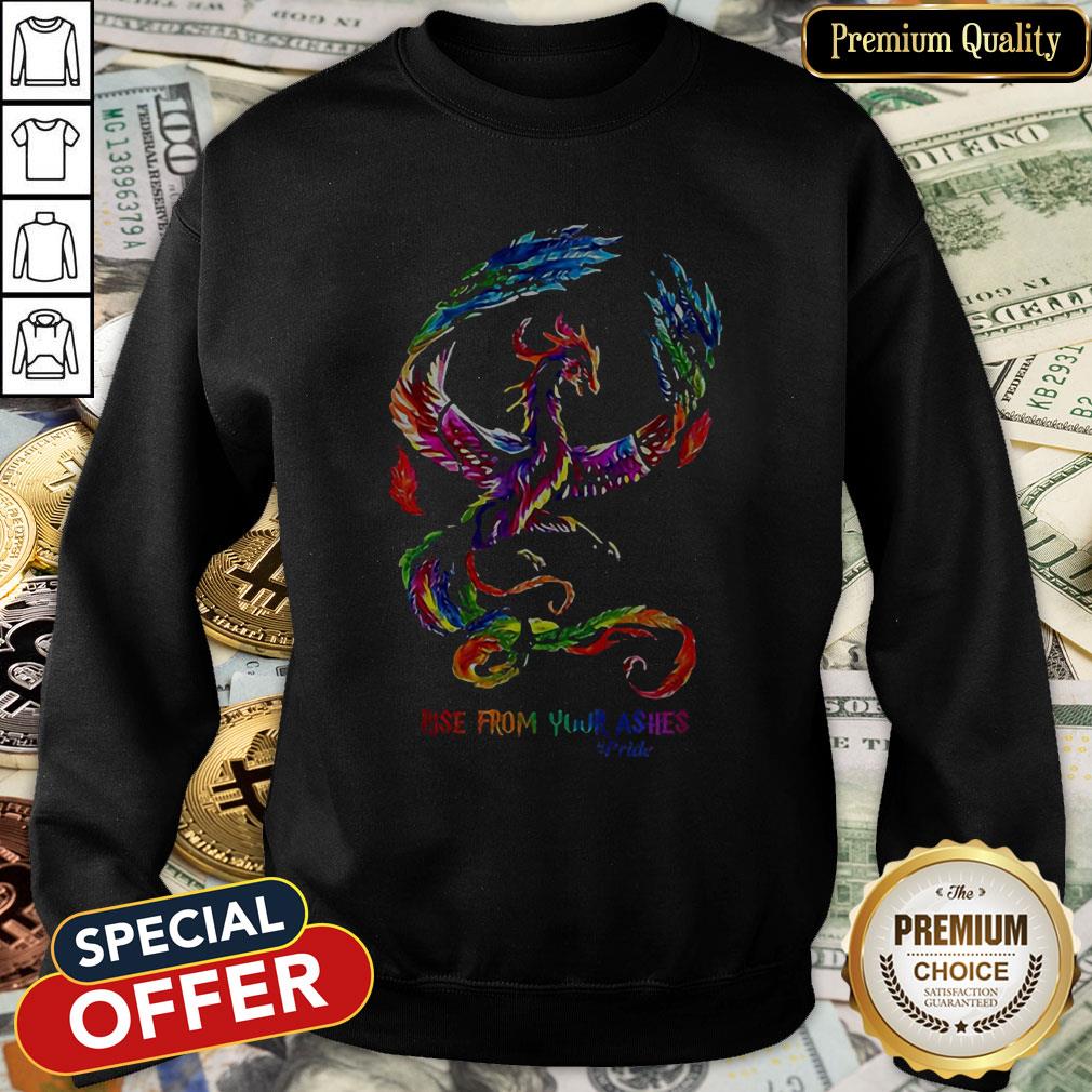 Phoenix LGBT Rise From Your Ashes Pride Shirt