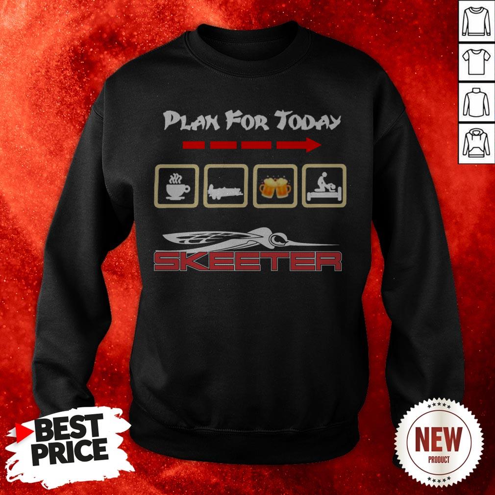 Plan For Today I Like Coffee Skeeter Boat Beer And Sex Shirt