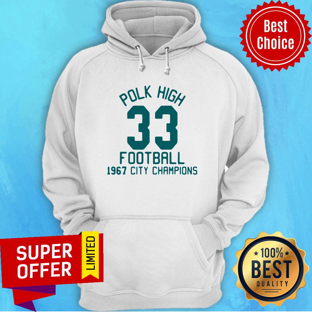 Polk High School Football City Champions 1967 Jersey Shirt