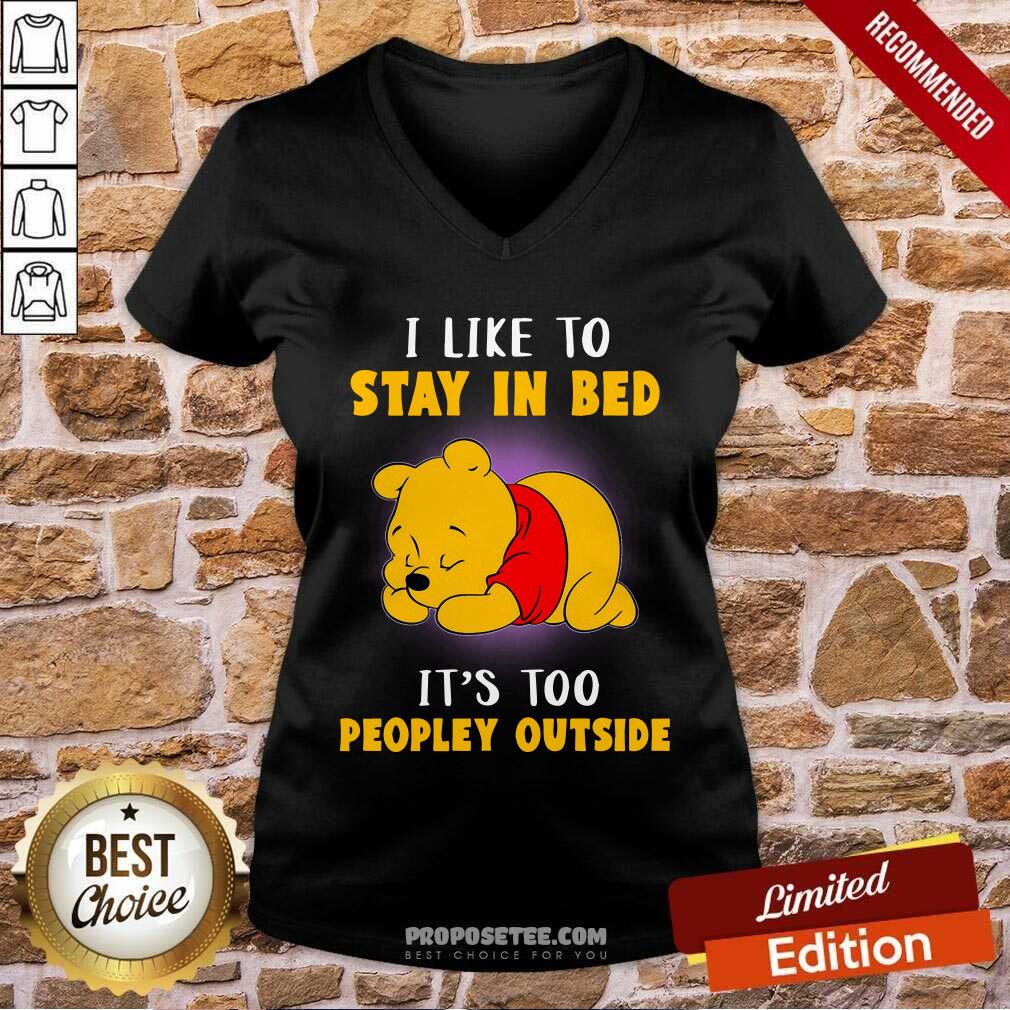 Pooh Sleep I Like To Stay In Bed Shirt
