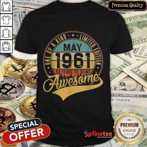 Awesome May 1961 Vintage Shirt