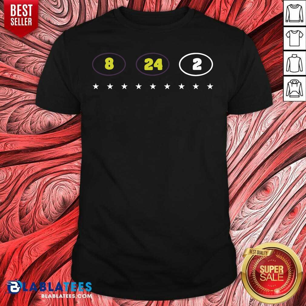 Premium 8 24 2 Kobe Gianna Bryant Tribute T-shirt