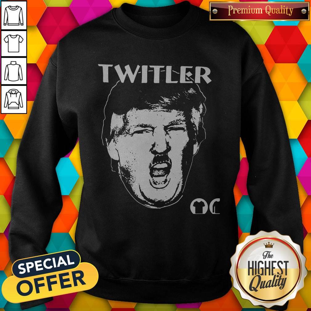 Premium Anti TrumpTwitler Nazi Trump Hitler Shirt