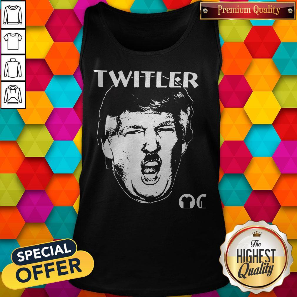 Premium Anti TrumpTwitler Nazi Trump Hitler Shirt
