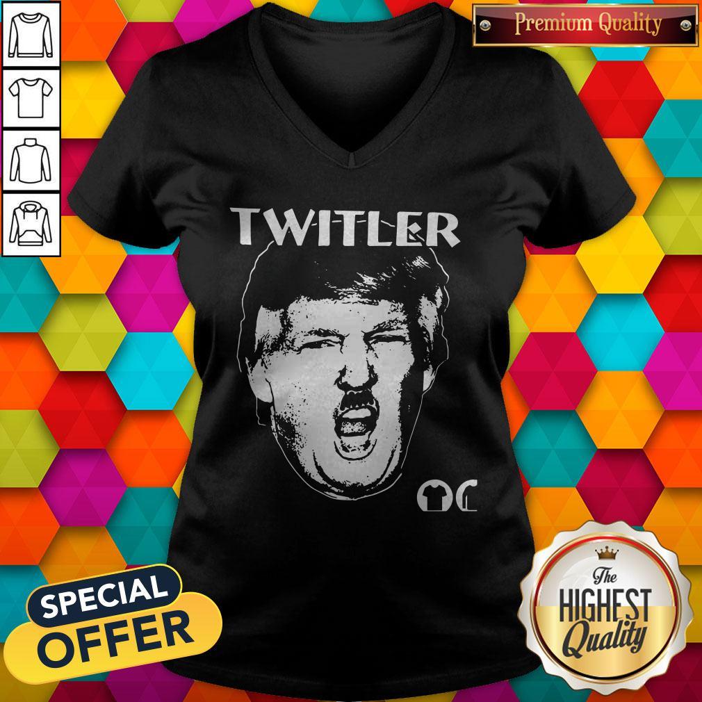 Premium Anti TrumpTwitler Nazi Trump Hitler Shirt