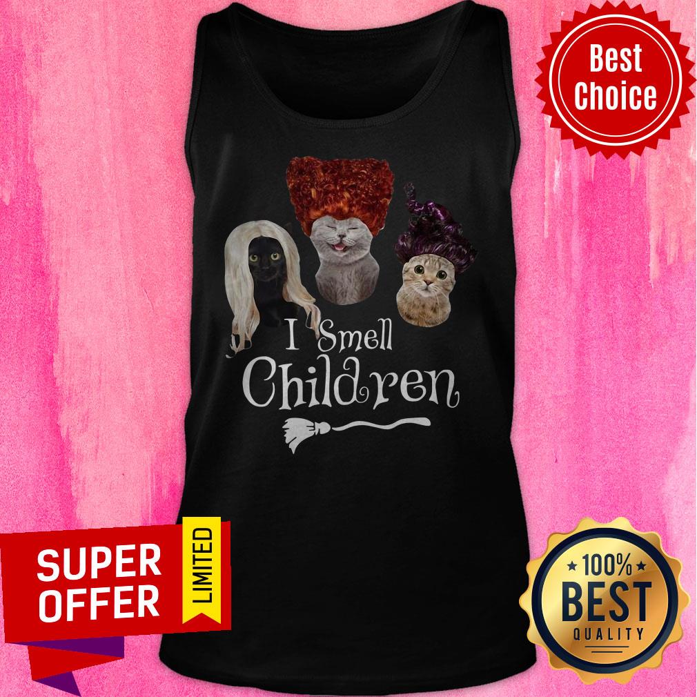 Premium Cats Hocat Pocat I Smell Children Shirt