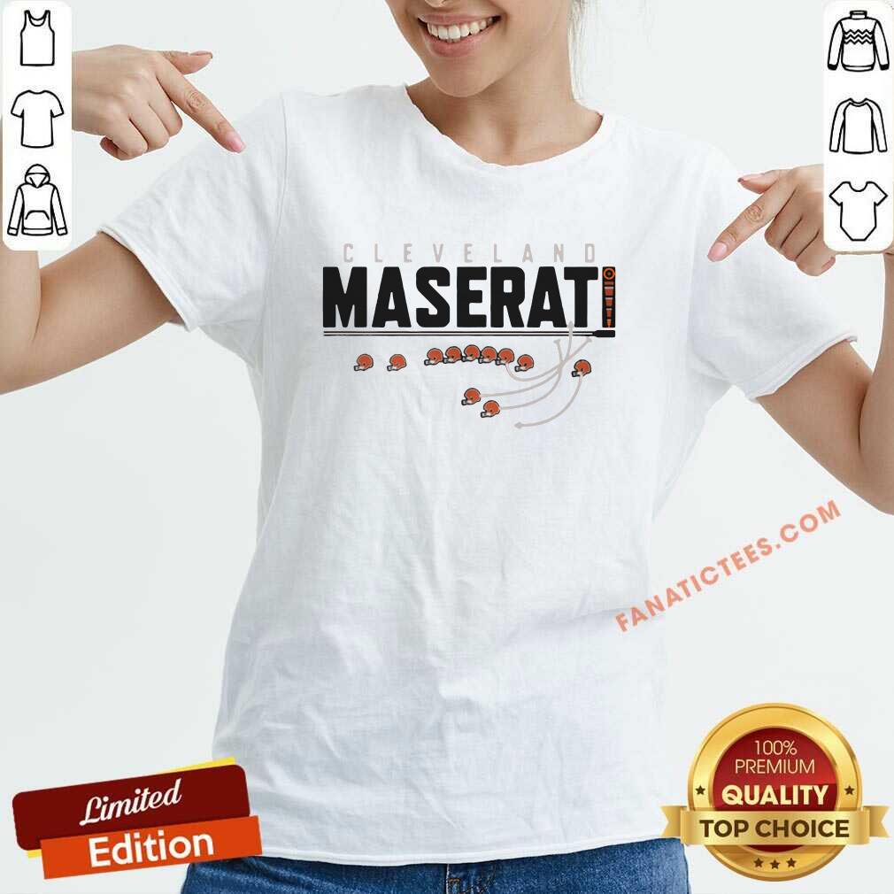 Premium Cleveland Browns Maserati T-Shirt