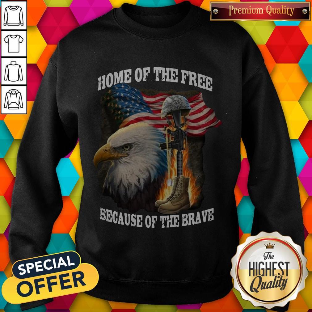 Premium Home Of The Free Because Of The Brave Shirt