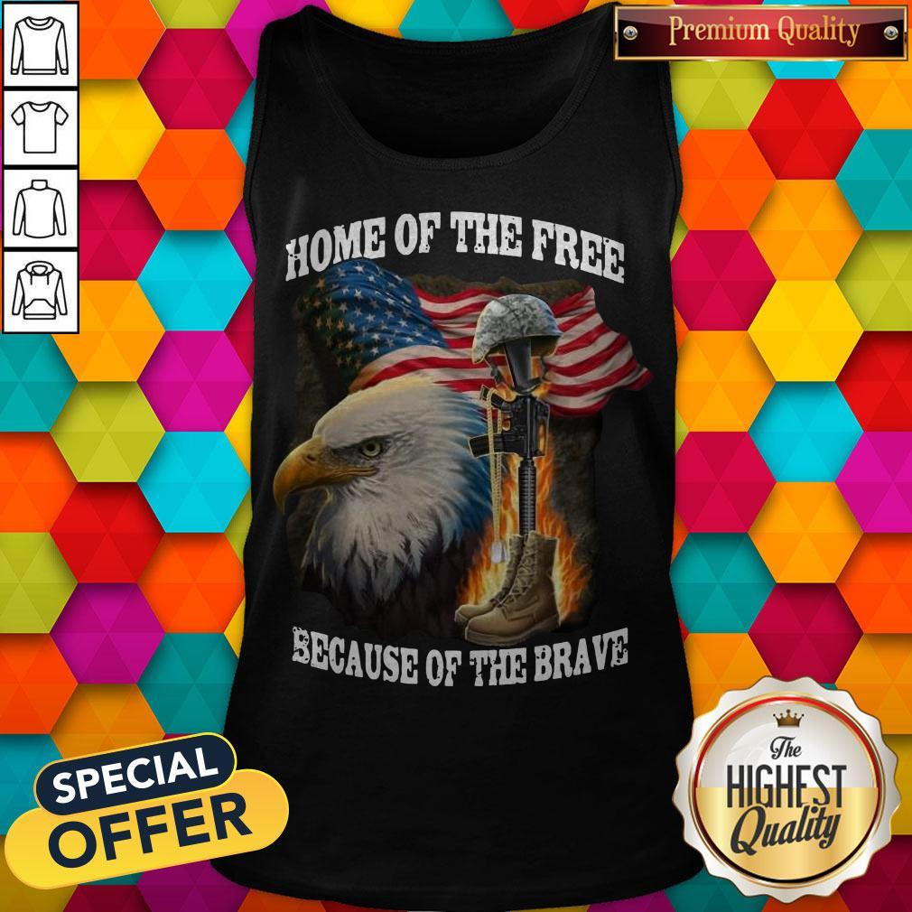 Premium Home Of The Free Because Of The Brave Shirt