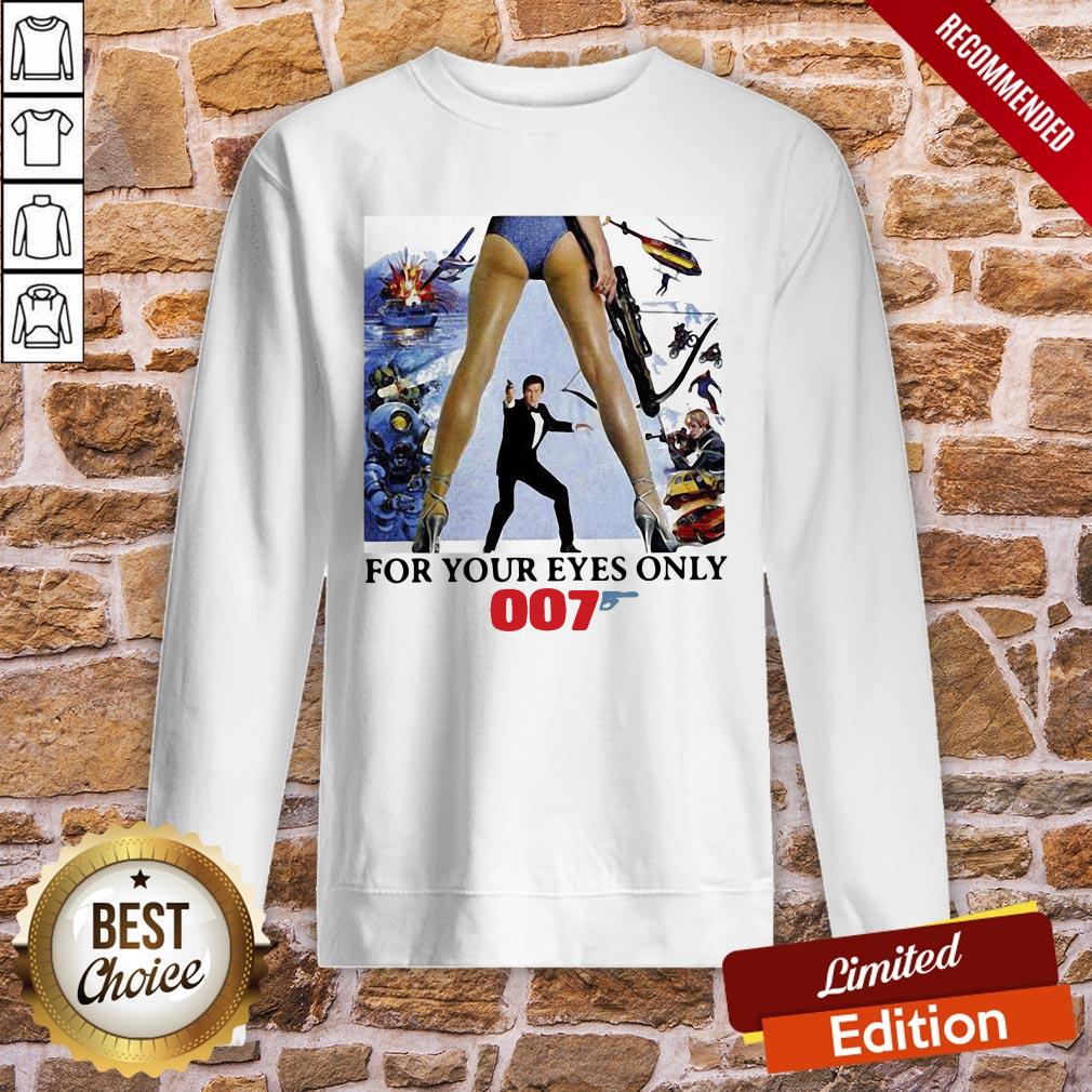Premium James Bond 007 For Your Eyes Only Retro Vintage 1970’s Movie Shirt