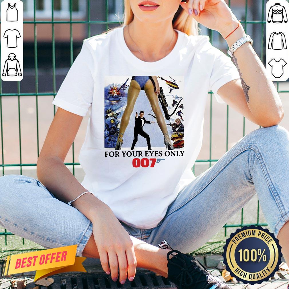 Premium James Bond 007 For Your Eyes Only Retro Vintage 1970’s Movie Shirt