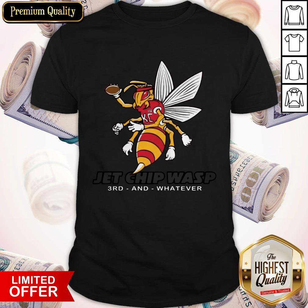 Premium Kansas Jet Chip Wasp 3rd And Whatever Shirt