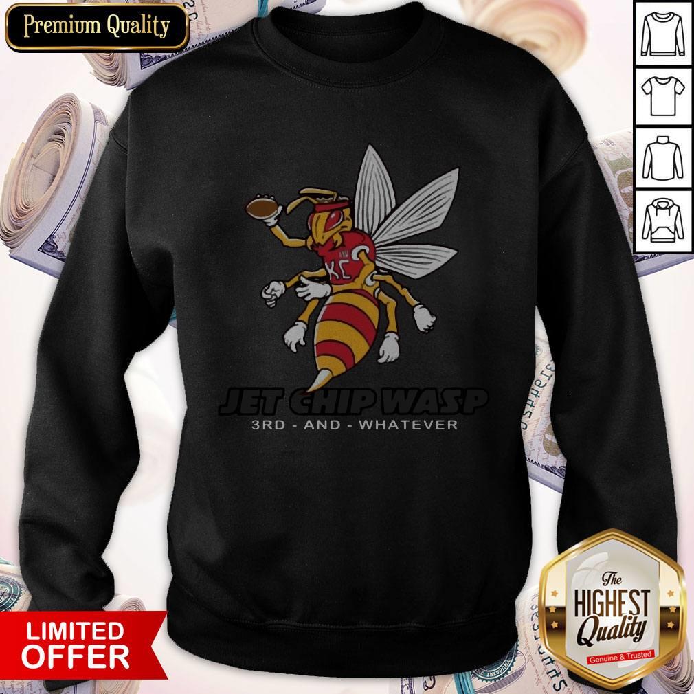 Premium Kansas Jet Chip Wasp 3rd And Whatever Shirt