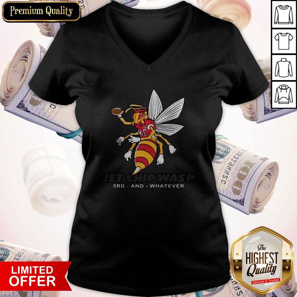 Premium Kansas Jet Chip Wasp 3rd And Whatever Shirt