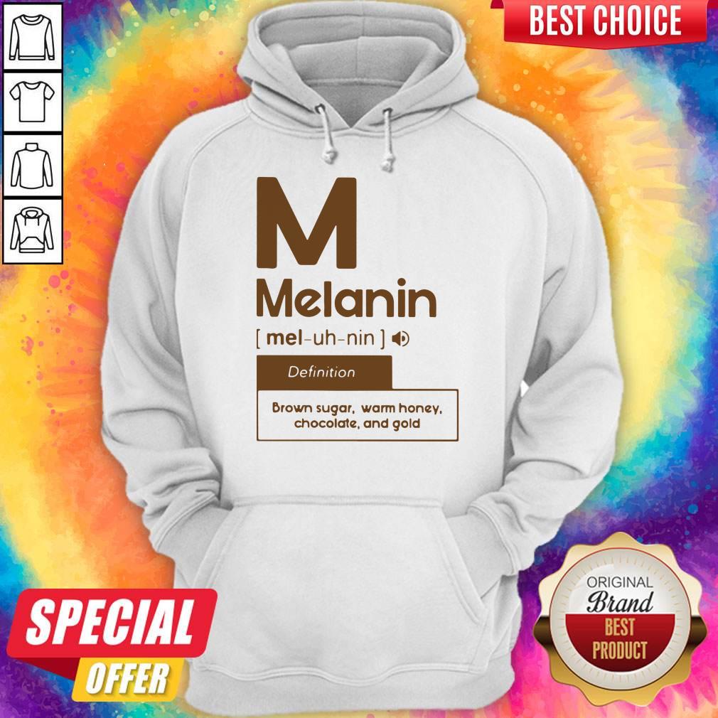 Premium M Melanin Definition Brown Sugar Warm Honey Chocolate And Gold Shirt