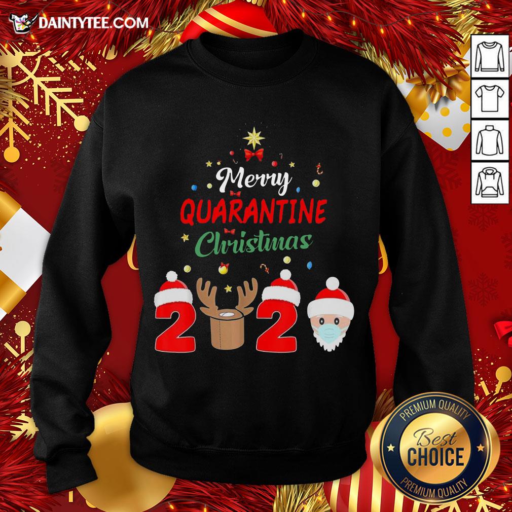 Premium Merry Quarantine Christmas 2020 Shirt