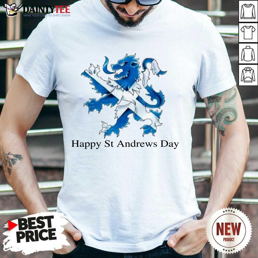 Premium St Andrew’s Day Celebration Lion Shirt
