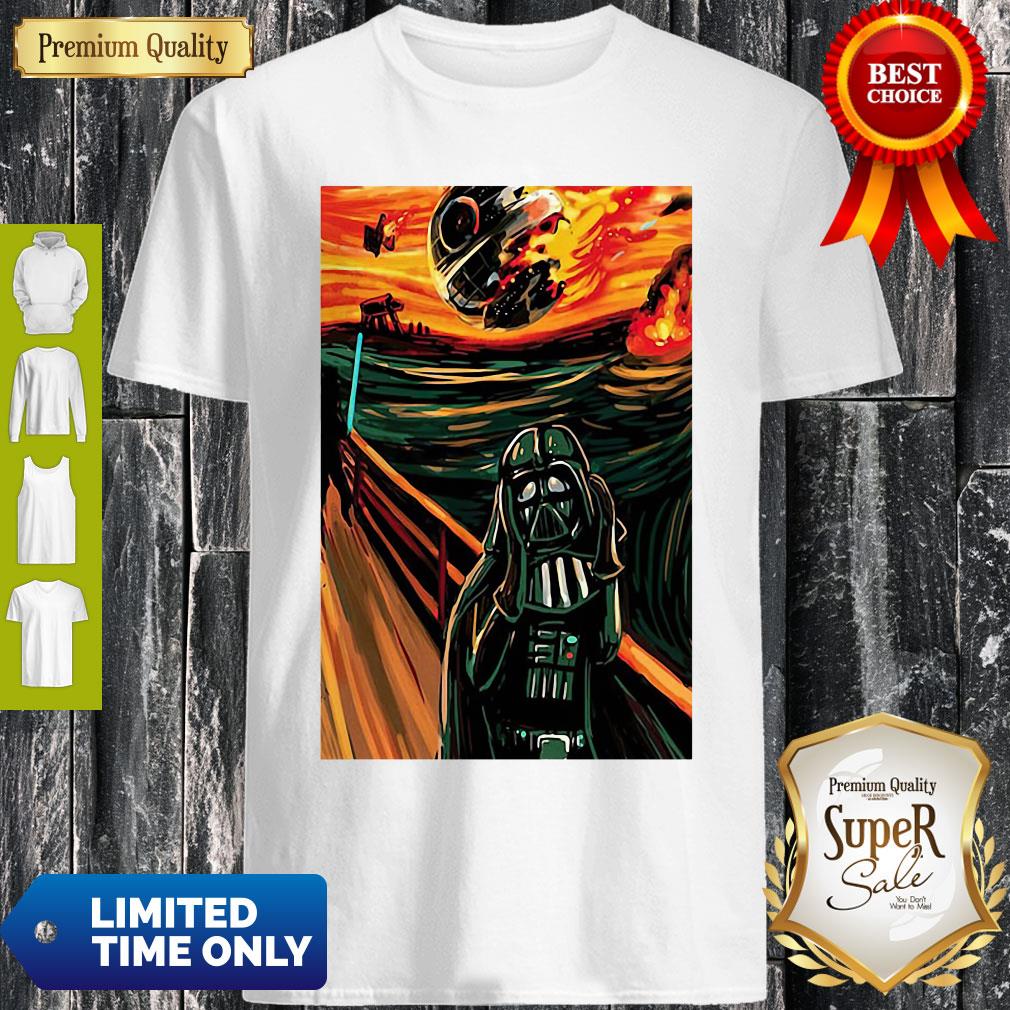 Premium The Vader Scream Sar Wars Shirt