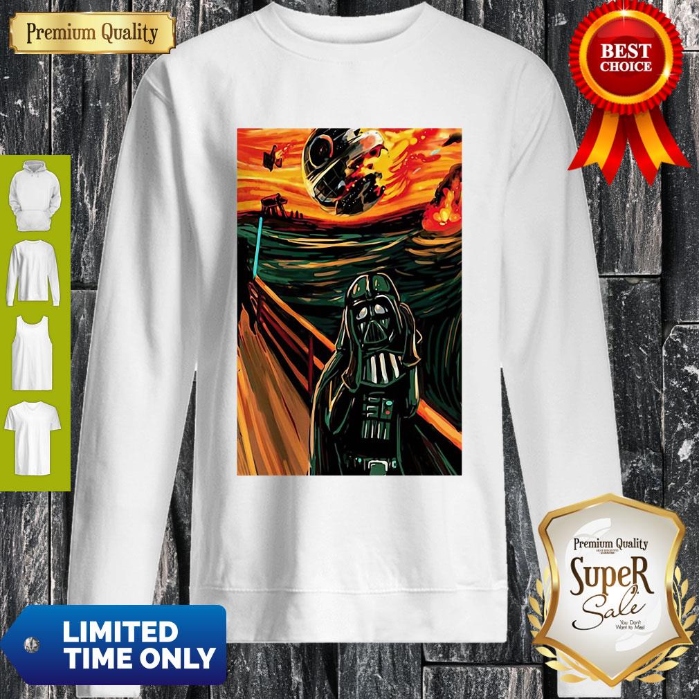 Premium The Vader Scream Sar Wars Shirt