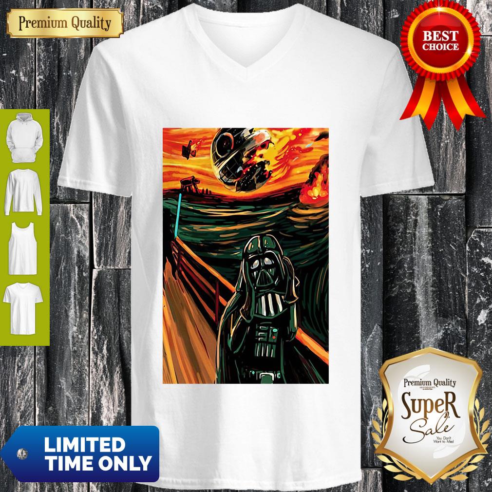 Premium The Vader Scream Sar Wars Shirt