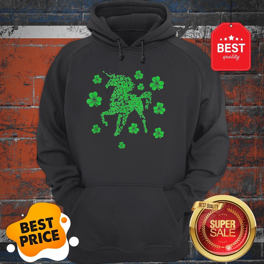 Premium Unicorn Irish Shamrock Clovers St Patrick’s Day Fairy Tale Shirt