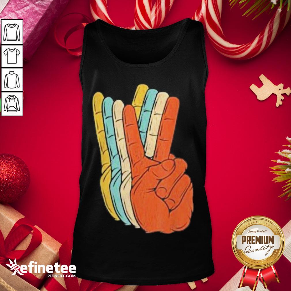 Premium Vintage Retro Peace Vintage Shirt