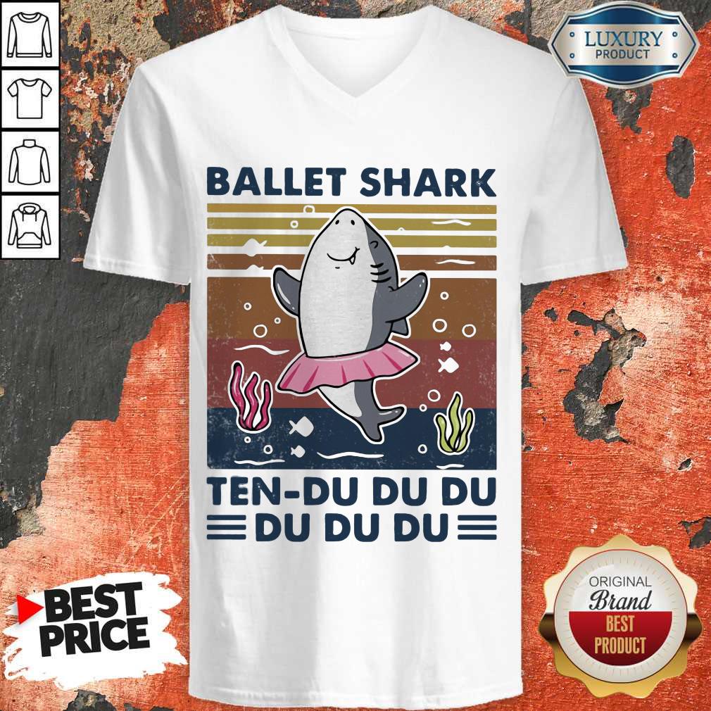 Pretty Ballet Shark Ten Du Du Du Du Du Du Vintage Shirt