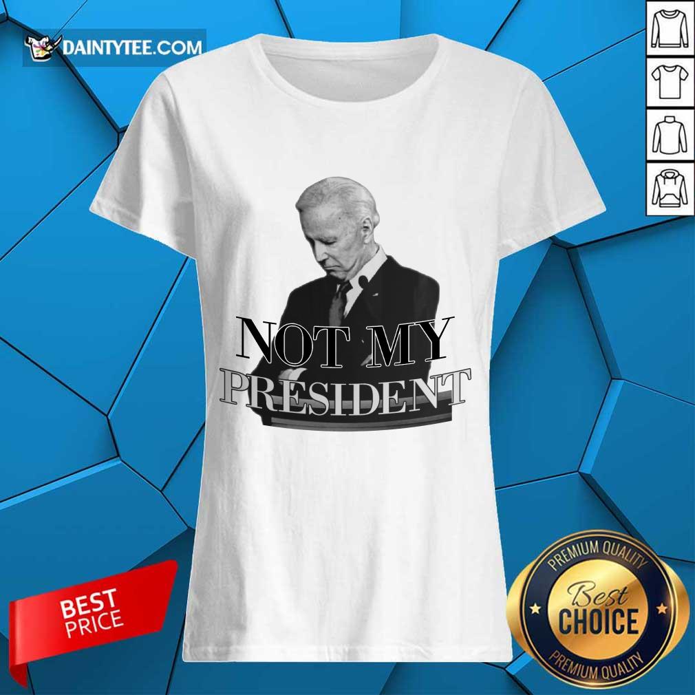 Pretty Biden Not My President Shirt