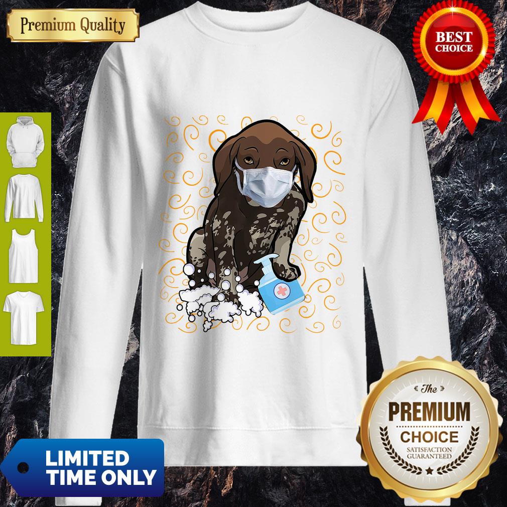 Pretty Dachshund Mask Wash Hands Survived Covid-19 Shirt