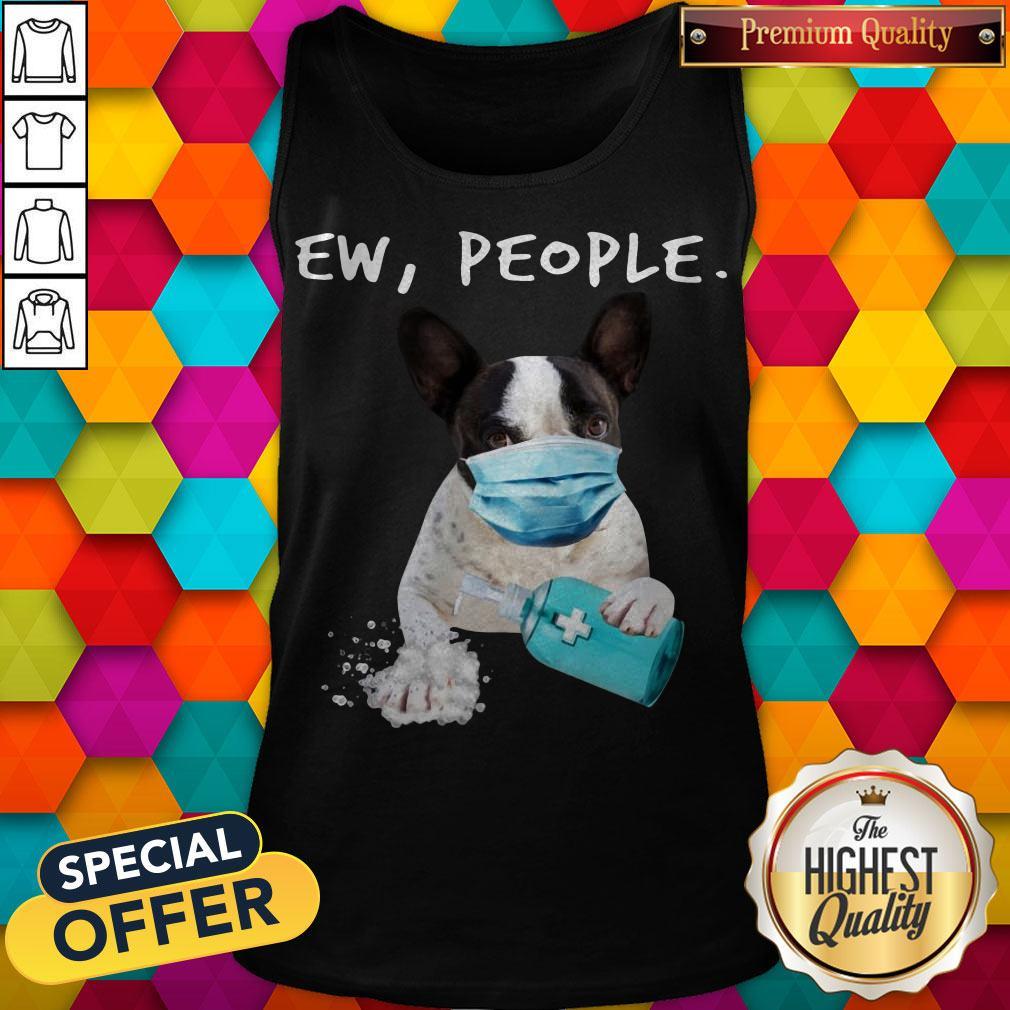 Pretty French Bulldog Face Mark Ew People Shirt