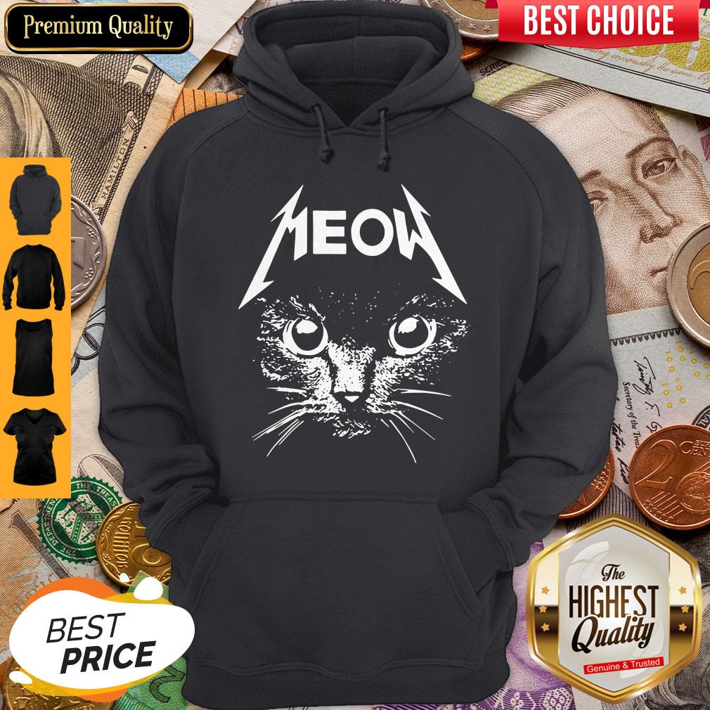 Pretty Great Metallica Meowtalica Black Cat Shirt