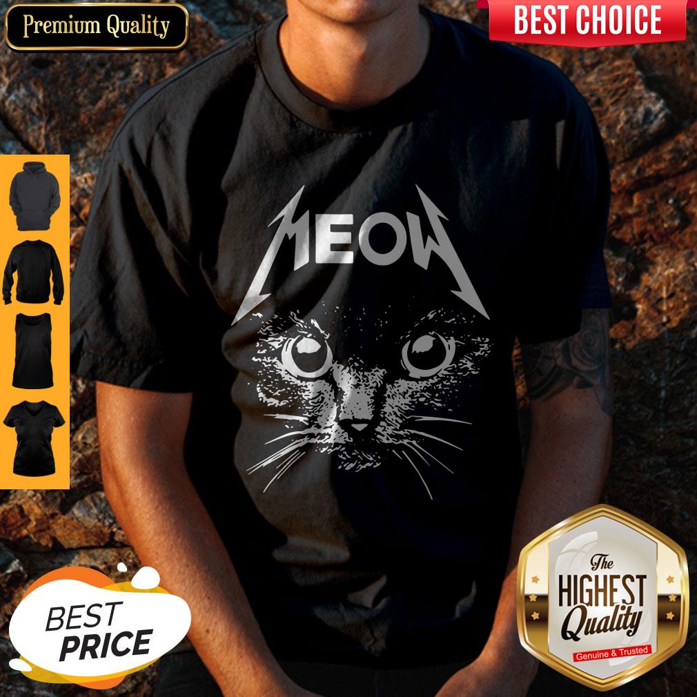 Pretty Great Metallica Meowtalica Black Cat Shirt