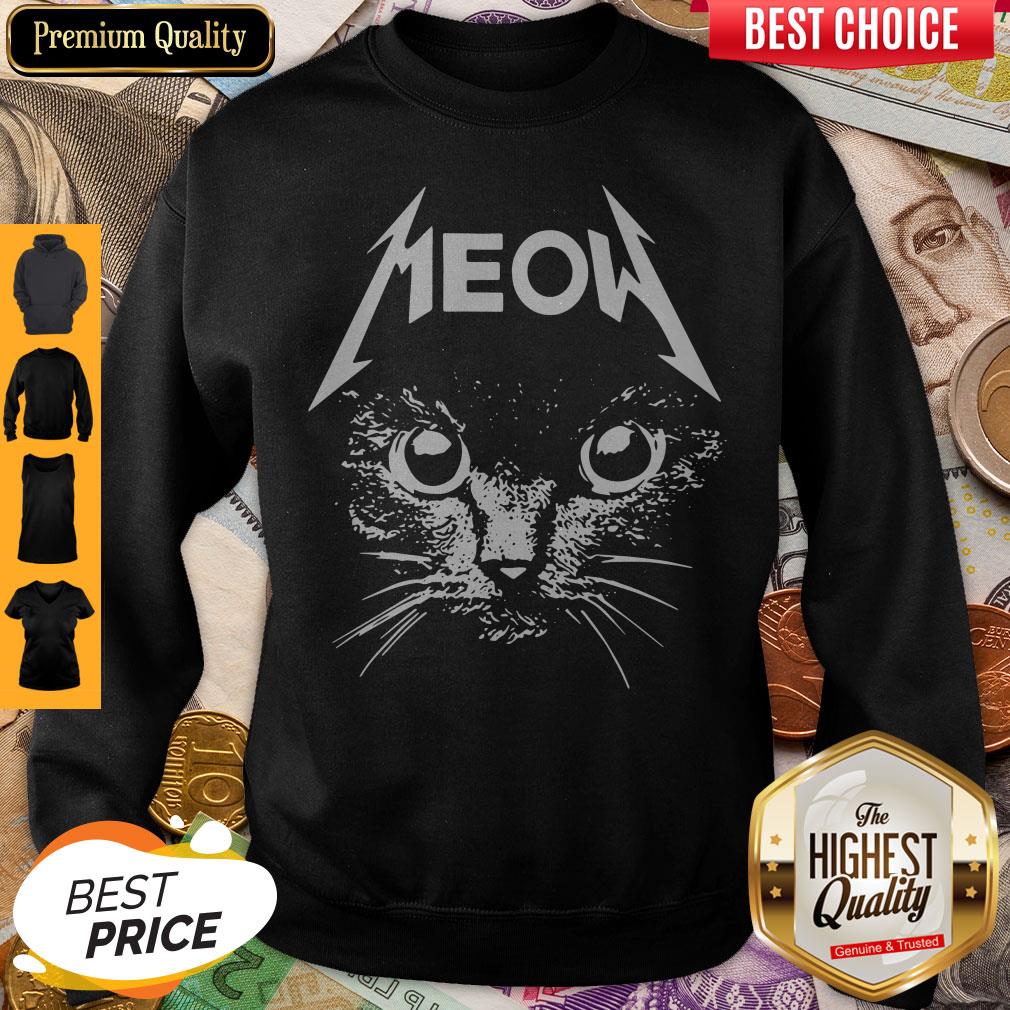 Pretty Great Metallica Meowtalica Black Cat Shirt