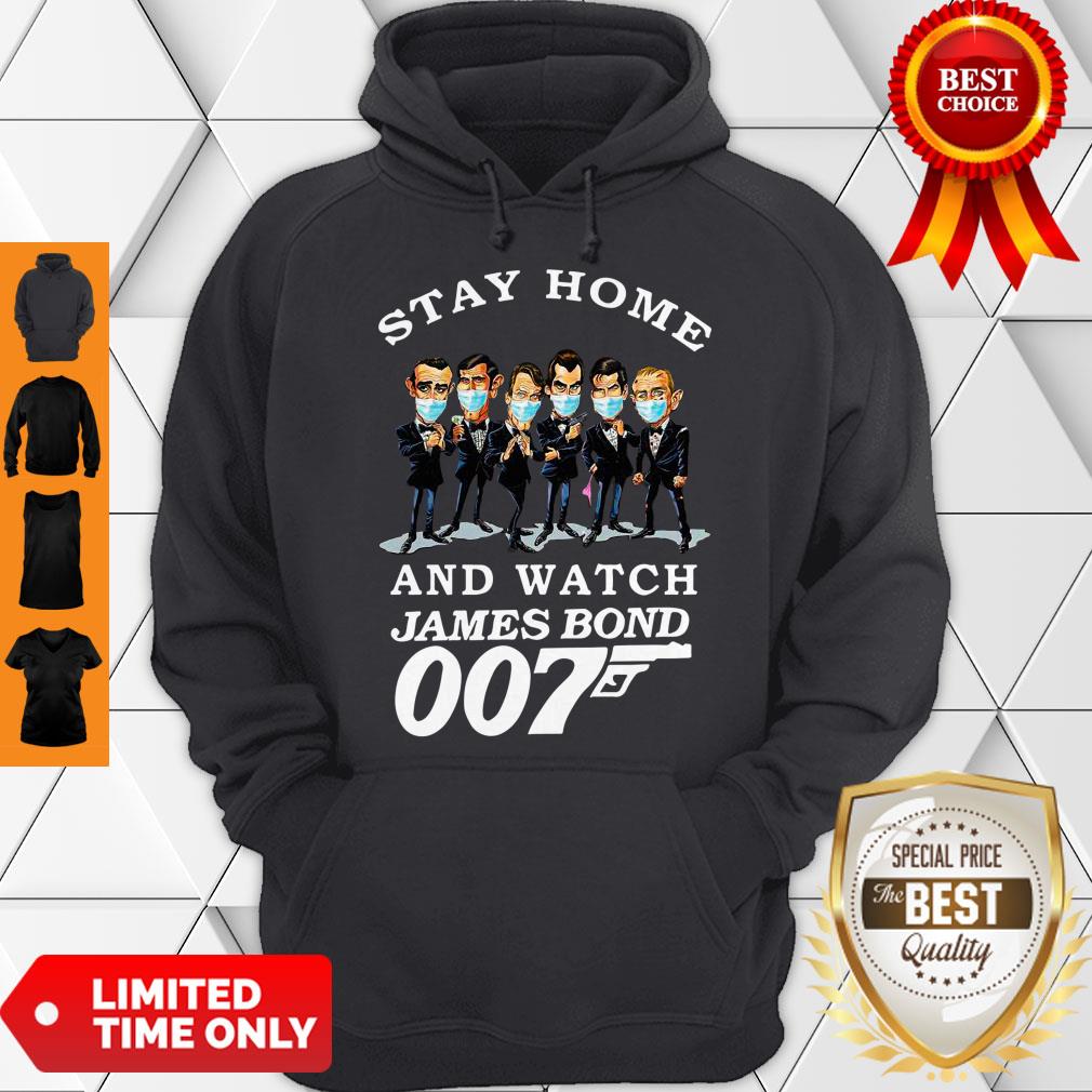Pretty Stay Home And Watch James Bond 007 Shirt