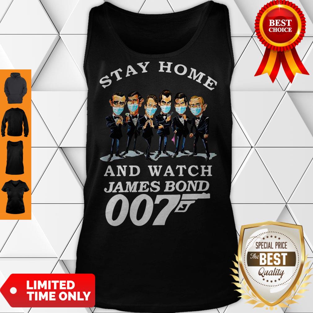 Pretty Stay Home And Watch James Bond 007 Shirt