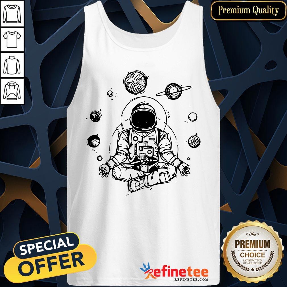 Pro Astronaut Buddha Spiritual Space Shirt