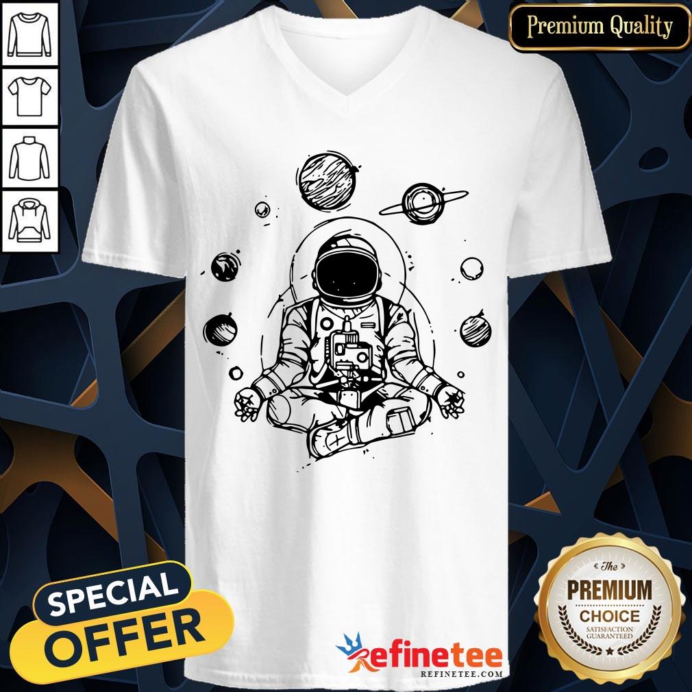 Pro Astronaut Buddha Spiritual Space Shirt