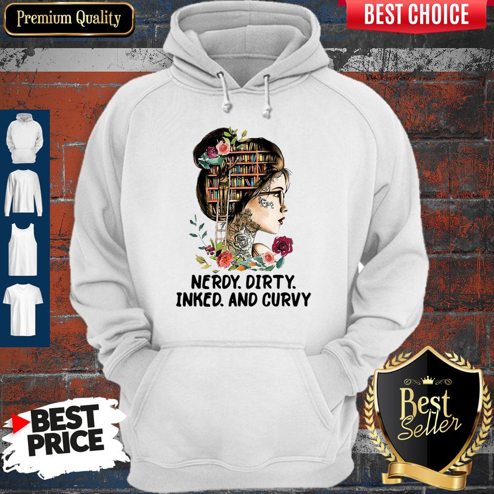 Pro Girl Library Nerdy Dirty Inked And Curvy Shirt
