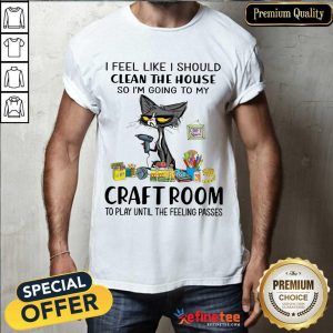 Grumpy Cat Clean The House My Craft Room Shirt