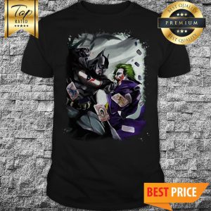 Houston Texans NFL Football Batman Fighting Joker DC Comics Halloween Shirt
