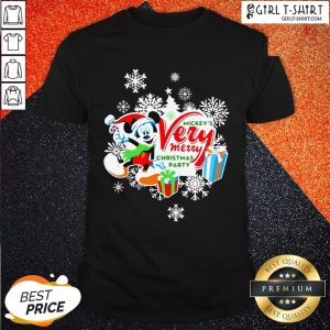 Frist Mickey’s Very Merry Christmas Party Snow Shirt