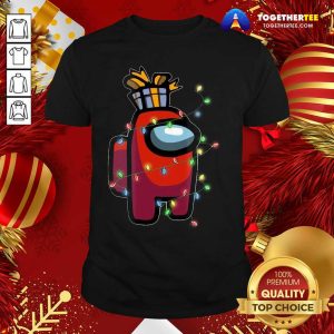Official Christmas Santa Among Us Character Coffee Shirt