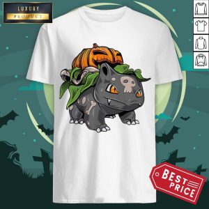 Pokemon Bulbasaur Pumpkin Halloween Shirt