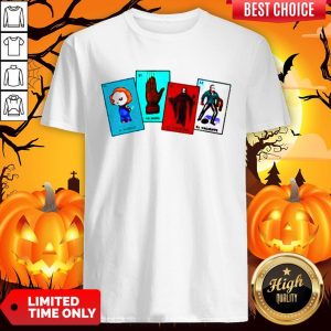 Halloween The Characters Horror Card Shirt