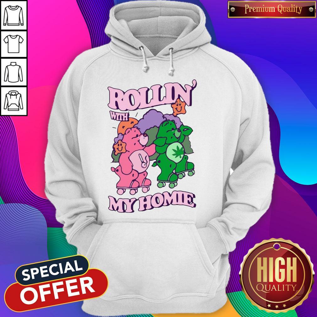 Casual Care Bear Rollin’ With My Homie Shirt