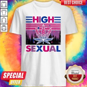 Beautiful LGBT Weed High Sexual Shirt