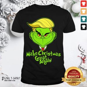 Awesome Premium Grinch Trump Make Christmas Great Again Shirt