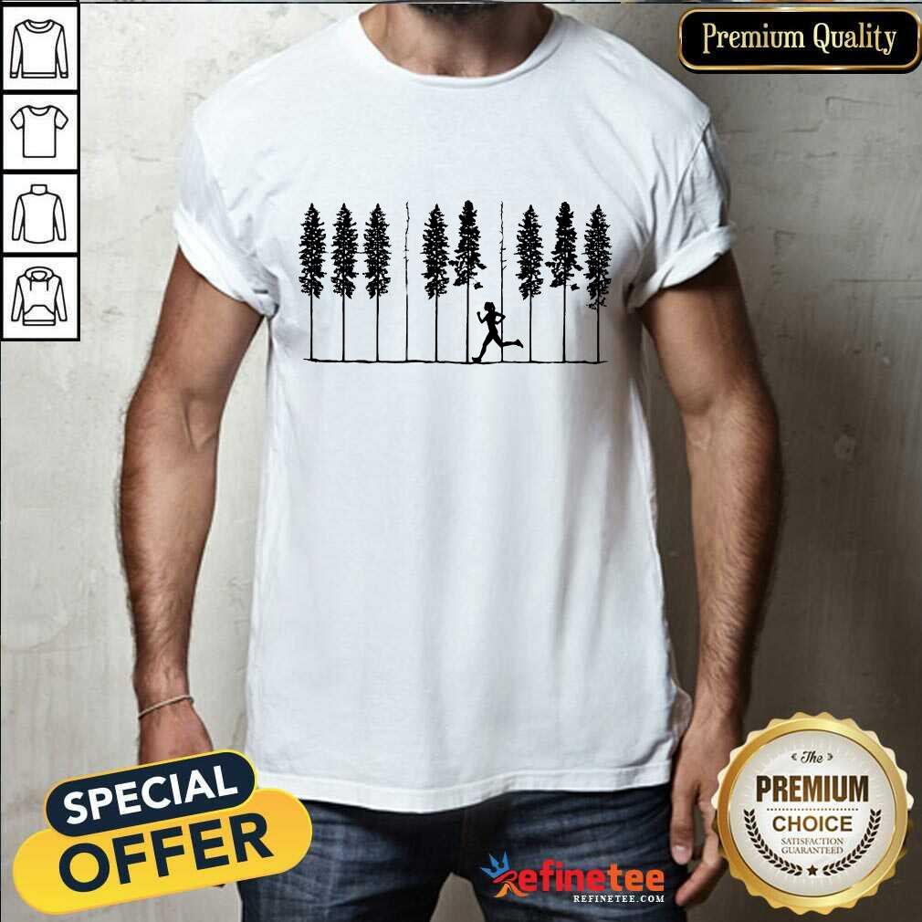 Running In Forest Shirt