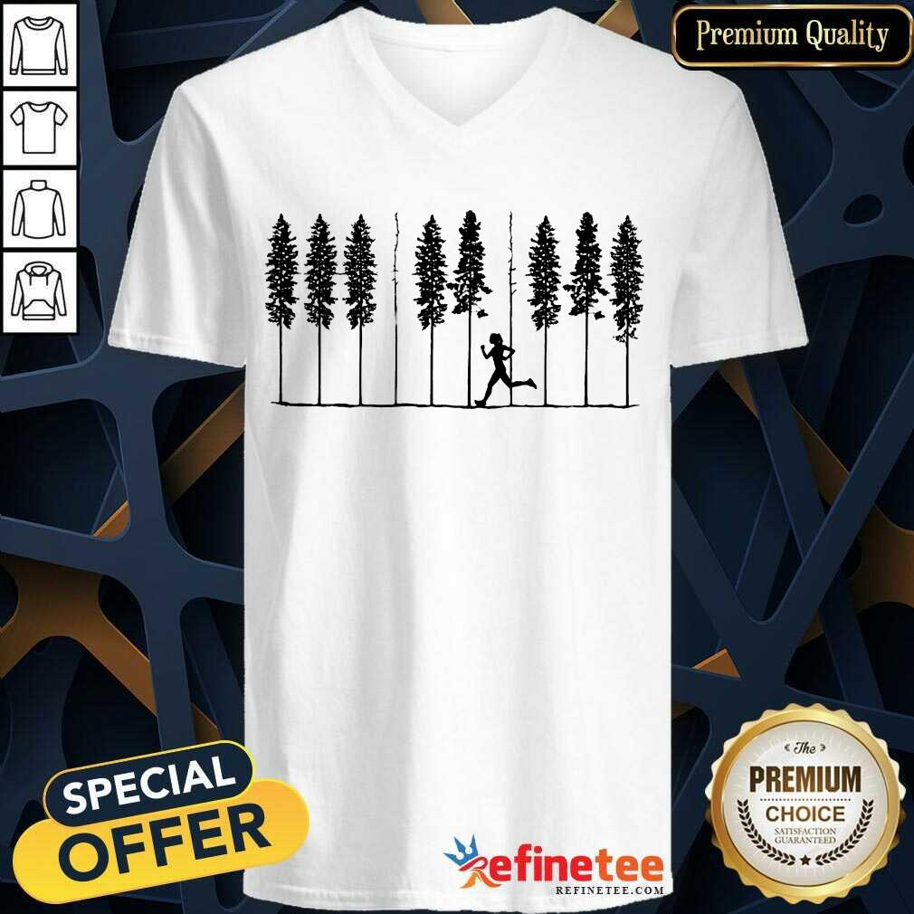 Running In Forest Shirt